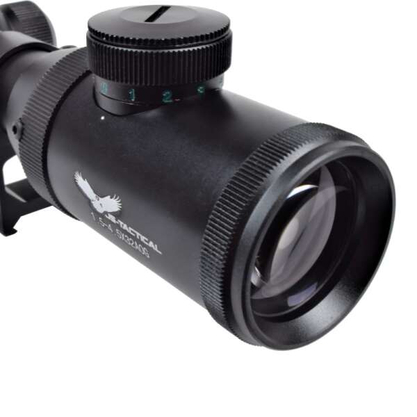 JS-TACTICAL OTTICA ZOOM 1.5X - 4.5X LENTE 32MM (JS-1.5-4.5X32AOG) - immagine 3