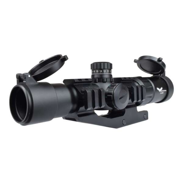 JS-TACTICAL OTTICA ZOOM 1.5X-4X LENTE 30MM (JS-1.5-4X30BE) - immagine 2