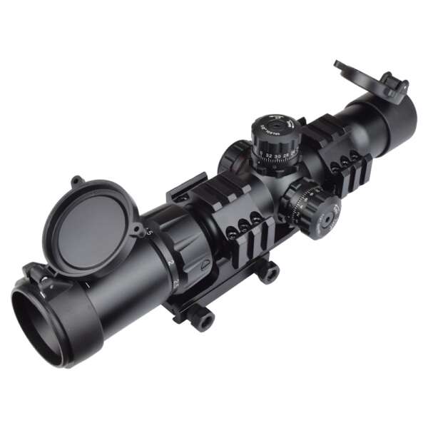 JS-TACTICAL OTTICA ZOOM 1.5X-4X LENTE 30MM (JS-1.5-4X30BE) - immagine 4