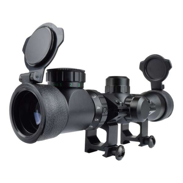 JS-TACTICAL OTTICA ZOOM 2X-6X LENTE 28MM (JS-2-6X28E) - immagine 3