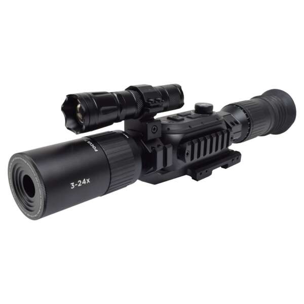 JS-TACTICAL OTTICA ZOOM 3X-24X CON VISORE NOTTURNO (JS-9002) - immagine 6