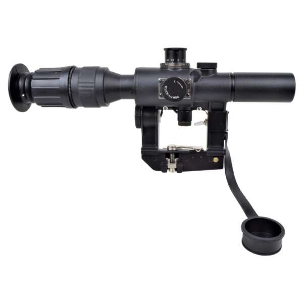 JS-TACTICAL OTTICA ZOOM 4X LENTE 26MM ATTACCO SVD/AK (JS-4X26SVD) - immagine 2