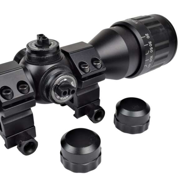 JS-TACTICAL OTTICA ZOOM 4X LENTE 32MM (JS-4X32IRAO) - immagine 6