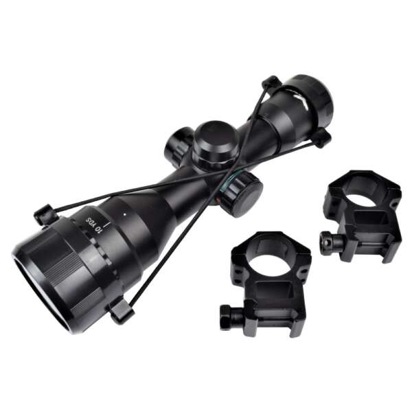 JS-TACTICAL OTTICA ZOOM 4X LENTE 32MM (JS-4X32IRAO) - immagine 7