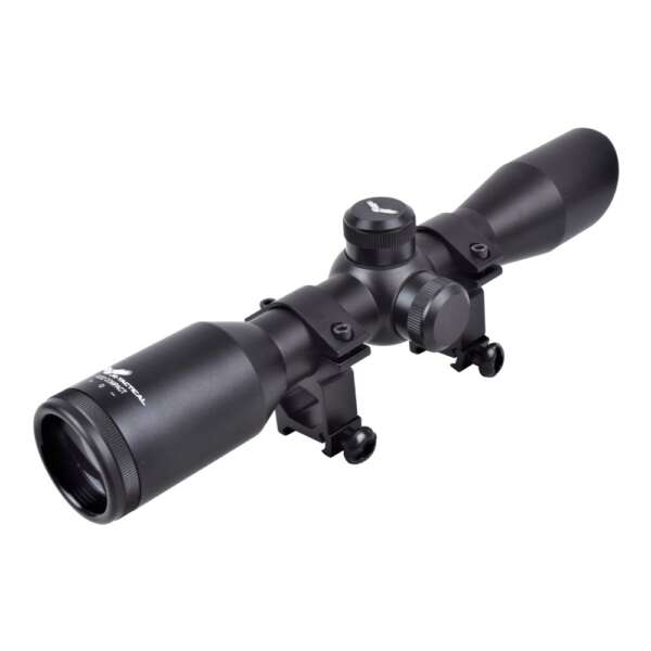 JS-TACTICAL OTTICA ZOOM 4X LENTE 32MM NERA (JS-4X32COMPACT) - immagine 2