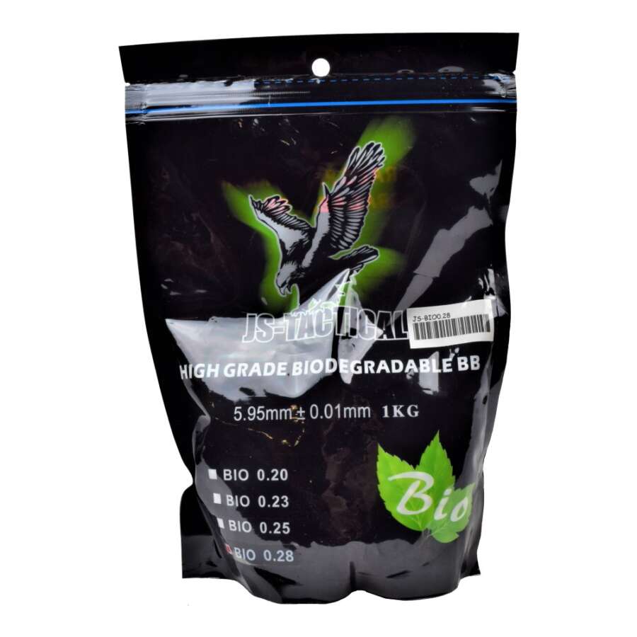 JS-TACTICAL PALLINI BIO 0.28G BIANCHI (JS-BIO0.28) x5
