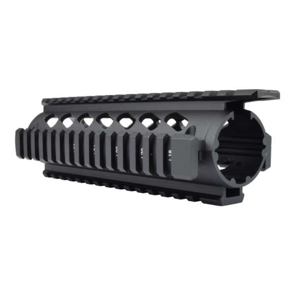 JS-TACTICAL PARAMANO CARBINE LENGTH QUAD RAIL WITH EXTENSION NERO (JS-13T) - immagine 4