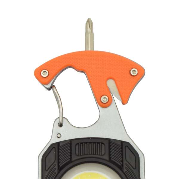 JS-TACTICAL PORTACHIAVI MULTIFUNZIONE CON TORCIA LED (LB-YSD) - immagine 6