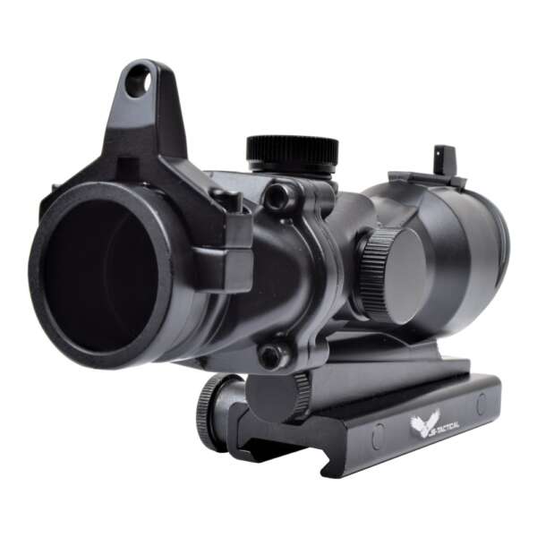 JS-TACTICAL RED DOT LENTE 32mm CON ATTACCHI 20mm E 11mm (JS-132A) - immagine 4