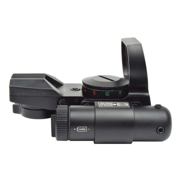 JS-TACTICAL RED DOT MULTI-RETICOLO CON LASER ROSSO NERO (JS-HD101) - immagine 3