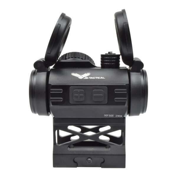 JS-TACTICAL RED DOT SIGHT CON RIALZO 1" NERO (JS-BD01) - immagine 3