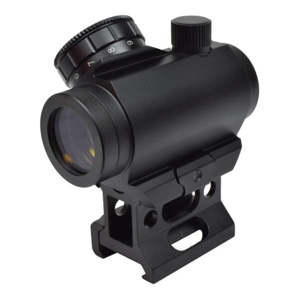JS-TACTICAL RED DOT SIGHT CON RIALZO 1" NERO (JS-M1K) - immagine 2