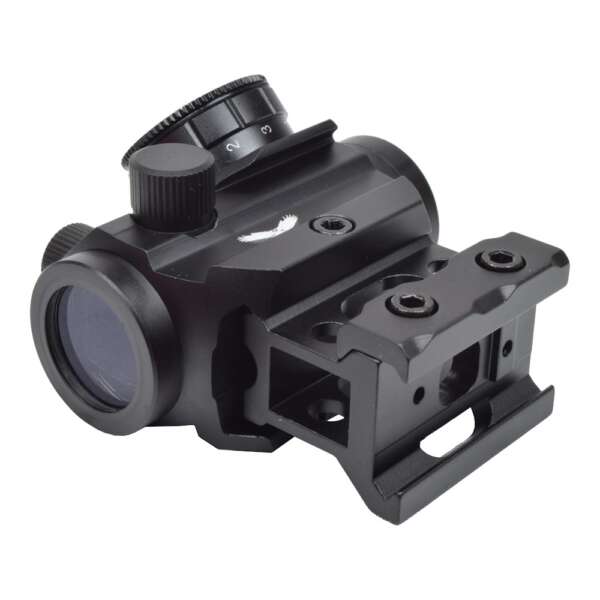 JS-TACTICAL RED DOT SIGHT CON RIALZO 1" NERO (JS-M1K) - immagine 8