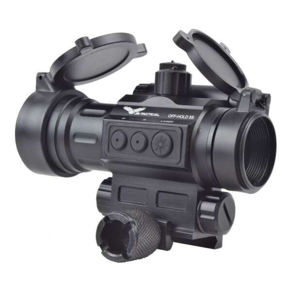 JS-TACTICAL RED DOT SIGHT SCOPE CON LASER INTEGRATO (JS-HD30L) - immagine 5