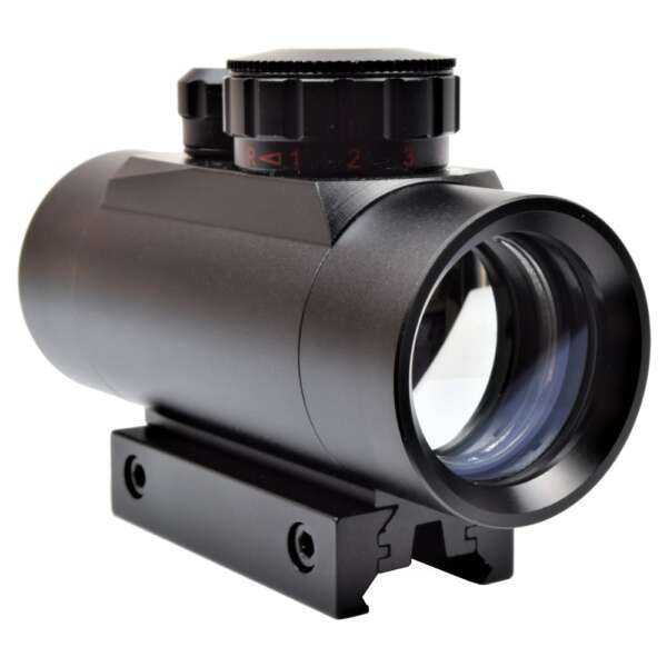 JS-TACTICAL RED DOT TUBO 40MM NERO (JS-1X40GRD) - immagine 4