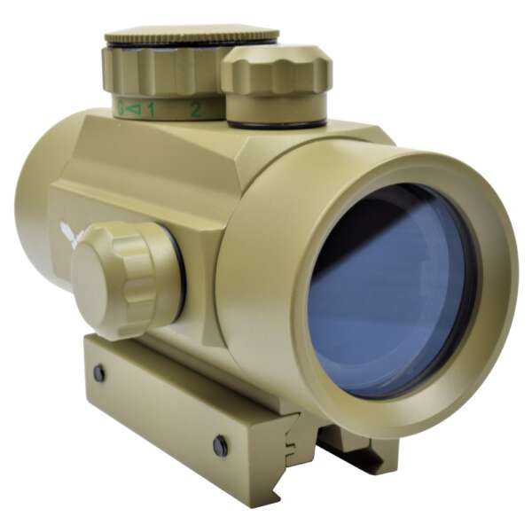 JS-TACTICAL RED DOT TUBO 40MM TAN (JS-1X40GRDTAN) - immagine 3