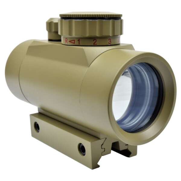 JS-TACTICAL RED DOT TUBO 40MM TAN (JS-1X40GRDTAN) - immagine 4