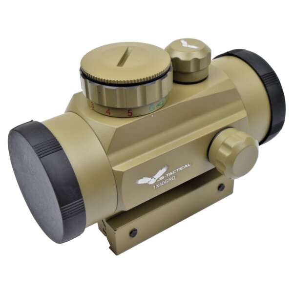 JS-TACTICAL RED DOT TUBO 40MM TAN (JS-1X40GRDTAN) - immagine 6