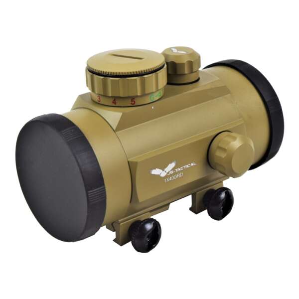 JS-TACTICAL RED DOT TUBO 46MM TAN (JS-1X46GRDTAN) - immagine 4