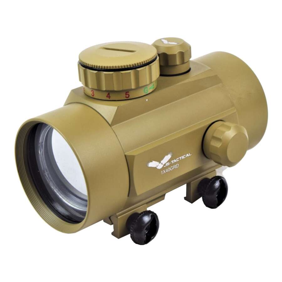 JS-TACTICAL RED DOT TUBO 46MM TAN (JS-1X46GRDTAN)