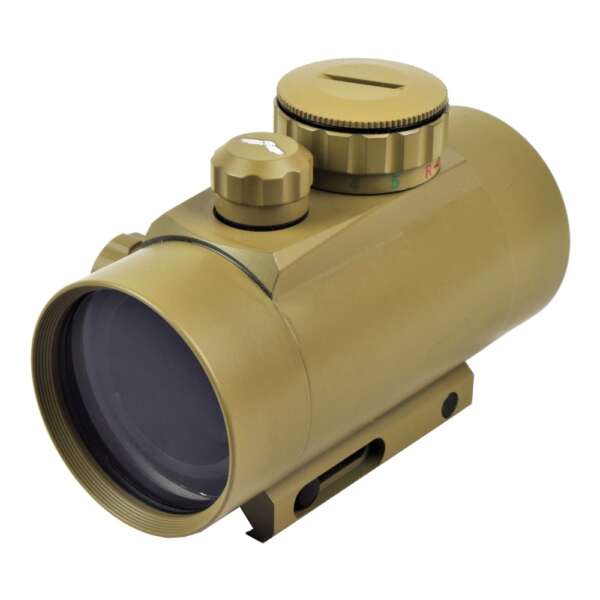 JS-TACTICAL RED DOT TUBO 46MM TAN (JS-1X46GRDTAN) - immagine 2