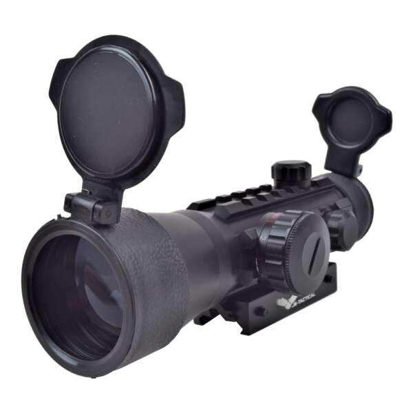 JS-TACTICAL RED DOT ZOOM 2X LENTE 42MM (JS-2X42EG) - immagine 3