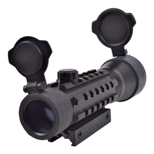 JS-TACTICAL RED DOT ZOOM 2X LENTE 42MM (JS-2X42EG) - immagine 4