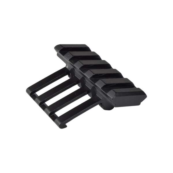 JS-TACTICAL SLITTA 20MM CON ATTACCO 45° NERO (JS-S5L) - immagine 2