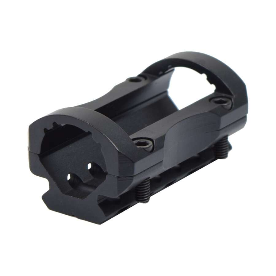 JS-TACTICAL SLITTA 20mm PER CANNA ESTERNA NERO (JS-B225)