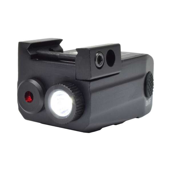 JS-TACTICAL TORCIA LED E LASER ROSSO (JS-GJ25R) - immagine 4
