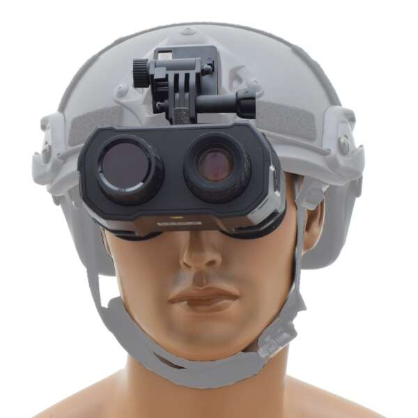 JS-TACTICAL VISORE NOTTURNO BINOCULARE ZOOM DIGITALE 1X-8X LENTI 25mm (JS-NV1) - immagine 6