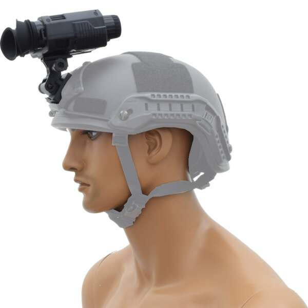 JS-TACTICAL VISORE NOTTURNO BINOCULARE ZOOM DIGITALE 1X-8X LENTI 25mm (JS-NV1) - immagine 2