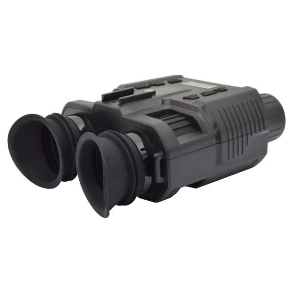 JS-TACTICAL VISORE NOTTURNO BINOCULARE ZOOM DIGITALE 1X-8X LENTI 25mm (JS-NV1) - immagine 15