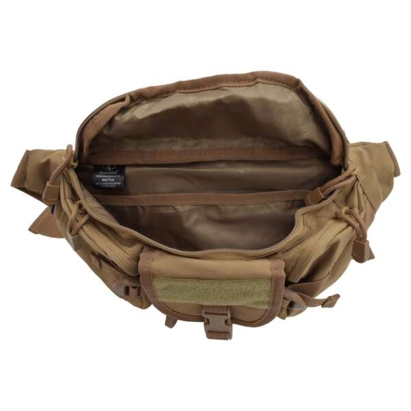 JS-TACTICAL WAIST BAG COYOTE BROWN (JS-1624T) - immagine 2