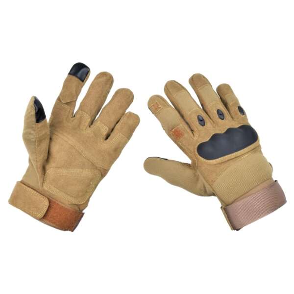 JS-TACTICAL WARRIOR SHOOTING GLOVES 310 TAN TAGLIA XL (JSWAR-GL310-TXL) - immagine 2