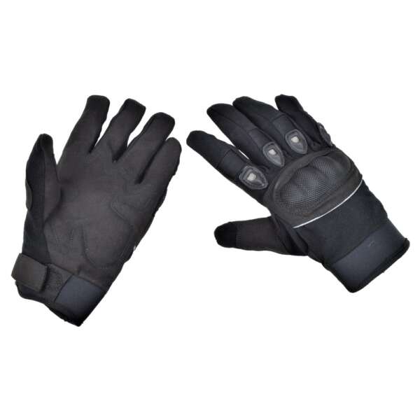 JS-TACTICAL WARRIOR TACTICAL GLOVES 130 NERO TAGLIA XL (JSWAR-GL130-BXL) - immagine 2