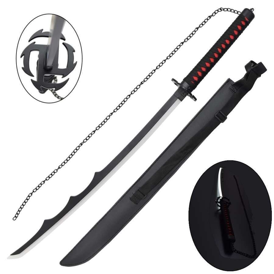 KATANA ORNAMENTALE CON ILLUMINAZIONE LED VERSIONE BAMBOO (ZS542GDWD-LS)