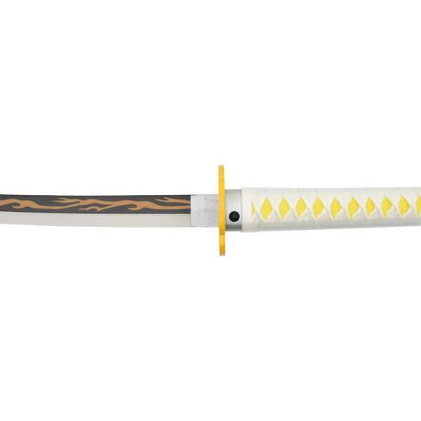 KATANA ORNAMENTALE CON ILLUMINAZIONE LED VERSIONE BAMBOO (ZS653GDWD-LS) - immagine 4