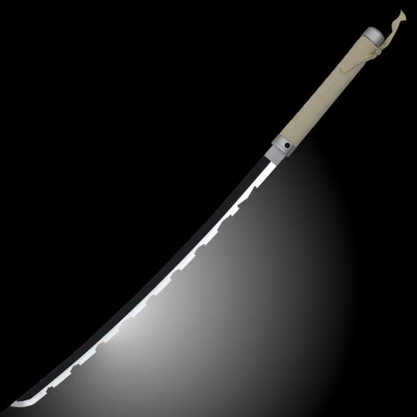 KATANA ORNAMENTALE CON ILLUMINAZIONE LED VERSIONE BAMBOO (ZS659GDWD-LS)