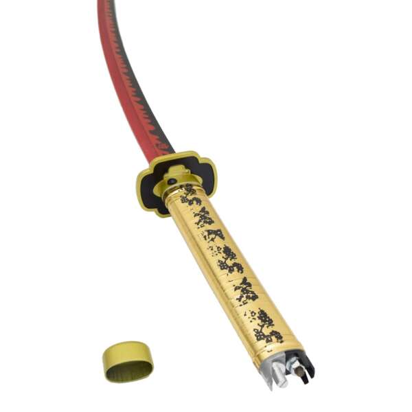 KATANA ORNAMENTALE CON ILLUMINAZIONE LED VERSIONE BAMBOO (ZS672GDWD-LS) - immagine 3