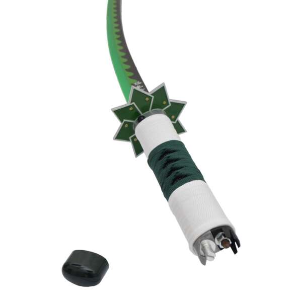 KATANA ORNAMENTALE CON ILLUMINAZIONE LED (ZS657GD) - immagine 4