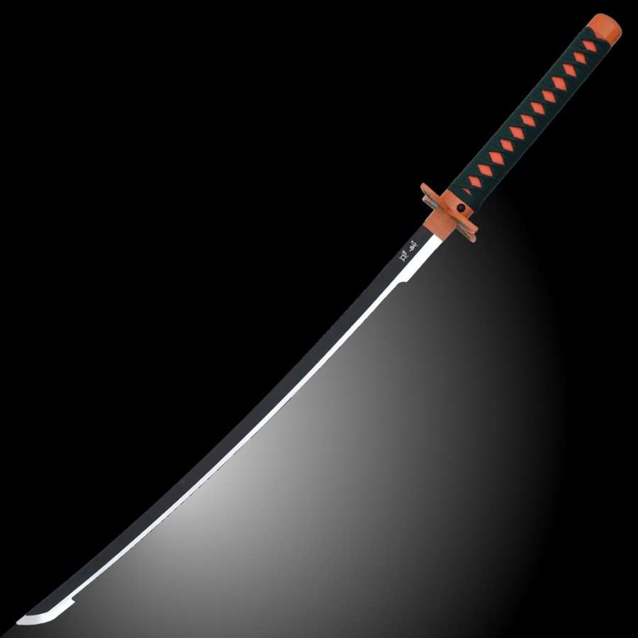 KATANA ORNAMENTALE CON ILLUMINAZIONE LED (ZS658GD)