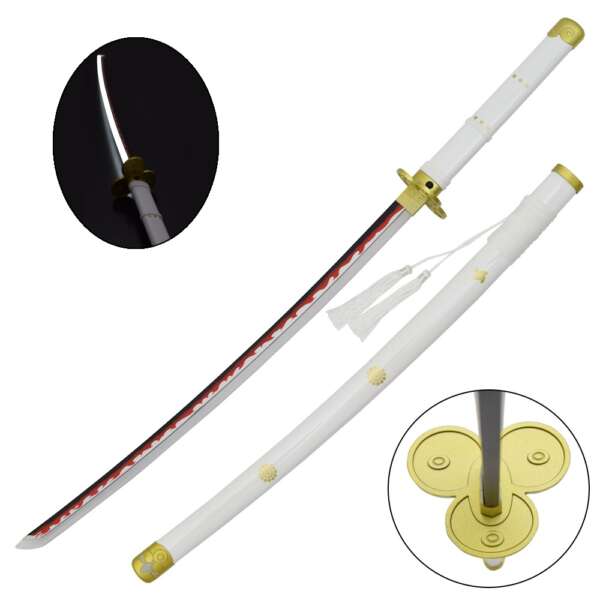 KATANA ORNAMENTALE CON ILLUMINAZIONE LED (ZS661WGD)
