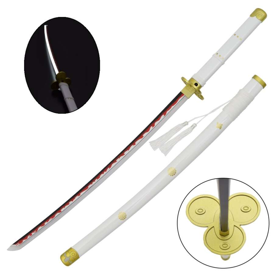 KATANA ORNAMENTALE CON ILLUMINAZIONE LED (ZS661WGD)