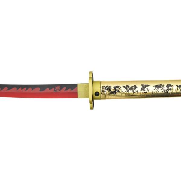KATANA ORNAMENTALE CON ILLUMINAZIONE LED (ZS672GD) - immagine 3
