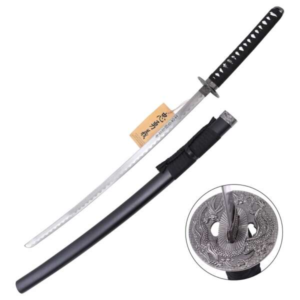 KATANA ORNAMENTALE CON STAND (Z319) - immagine 2