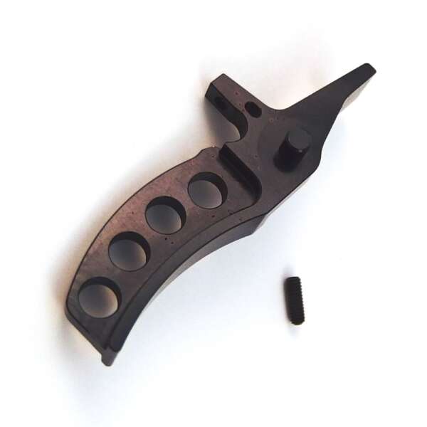 LEVIATHAN GRILLETTO CURVED CNC PER SERIE M4 NERO (JT-CUR-BK) - immagine 2