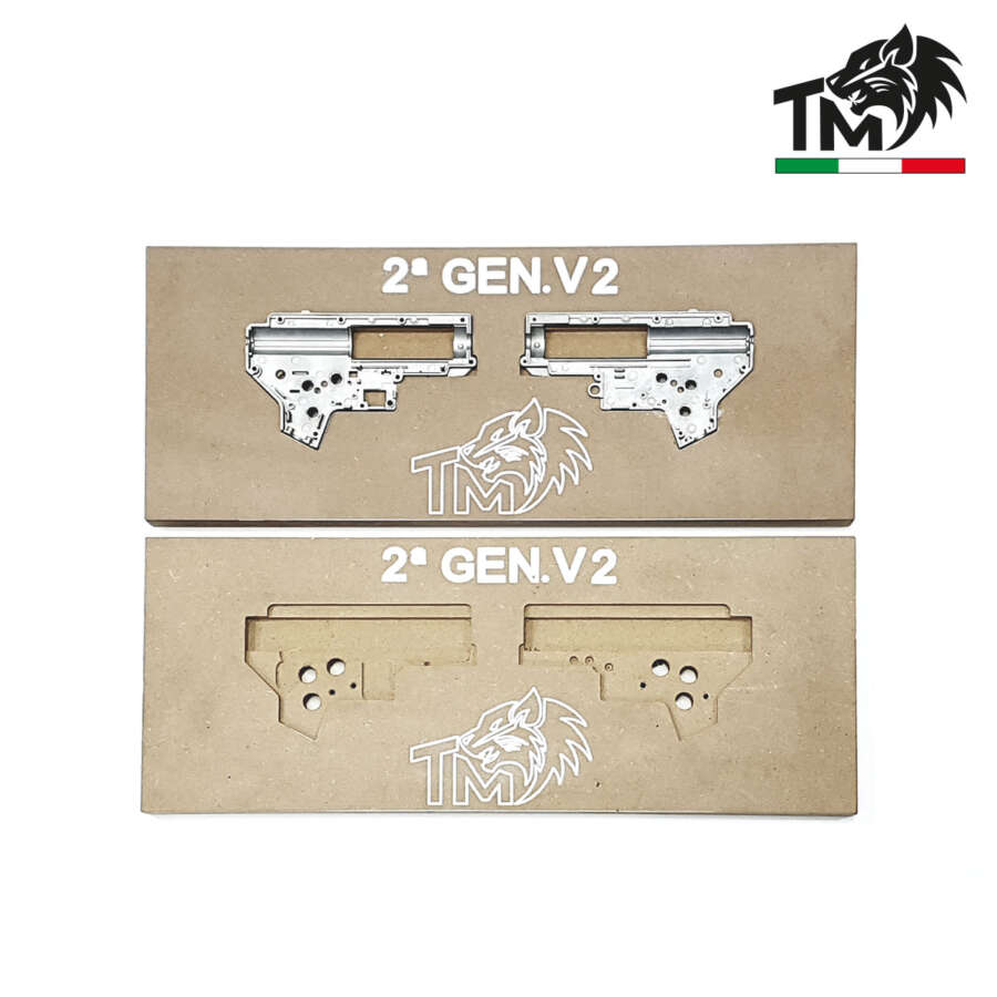 MASCHERA GEARBOX V2 PER FRESATURA E ALESATUTARA FORI BOCCOLE (TMMSCHV2)