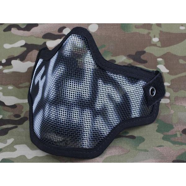 MASCHERA CON GRIGLIA METALLICA (EM6590)