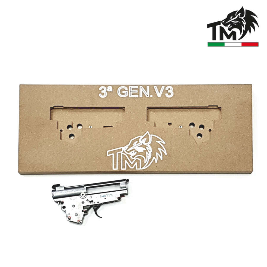 MASCHERA GEARBOX V3 PER FRESATURA E ALESATUTARA FORI BOCCOLE (TMMSCHV3)